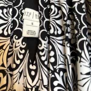 Black & White Dress with sweater